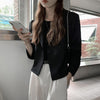 High Street Casual Blazers Women Korean All-match Spring Short-style Tender Ins Popular Solid Suits Social Streetwear OL