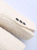 High Street Turn-down Collar Double Breasted Solid
