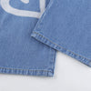 High Street Women's Heart Printed Y2K Baggy Jeans pants Women High Waist Harajuku Straight Jeans Vintage Woman Denim Trousers