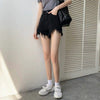 High Waist Denim Shorts Women Summer  Pocket Tassel Hole Ripped Jeans Short Female Femme Short Pants