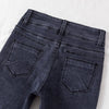 High Waist Jeans Women 2022 Casual Streetwear Slim Black Blue Gray Jeans Vintage Stretch Denim Pencil Pants Women