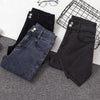 High Waist Jeans Women 2022 Casual Streetwear Slim Black Blue Gray Jeans Vintage Stretch Denim Pencil Pants Women