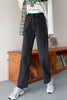 High Waist Jeans Women's Clothing Spring And Autumn 2022 Loose Wide Pants