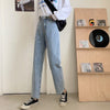 High Waist Jeans Women's Clothing Spring And Autumn 2022 Loose Wide Pants
