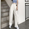 High Waist Loose Korean Jeans For Women Straight Pants Mom Jeans White Boyfriend Female Wide-leg Streetwear Spring Trousers
