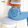 High Waist Ripped Jeans Women  Harem Female Straight Sexy Denim Pants Women Loose Wide Leg Jeans Lady Trousers