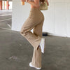High Waist Straight Pants Women Casual Trousers Wide Leg Pants Solid Loose Trousers Women Stretch Jeans Pantalones Mujer 2022