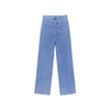 High Waist Women Jeans Vintage Washed Classic Black Casual Baggy Straight Denim Trouser Mom Korean Autumn Denim Pants