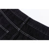 High Waist Women Jeans Vintage Washed Classic Black Casual Baggy Straight Denim Trouser Mom Korean Autumn Denim Pants