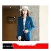 High-end Jacket Plus Size Autumn and Winter Slim Single-breasted Ladies Office Suit Temperament Long-sleeved Suit Female