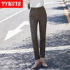 High-end Plus Size Women's Suit Skirt Two-piece Autumn 2022 Plaid Ladies Office Blazer Casual High-waist Elegant Skirt