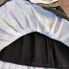 High end designer children's wear girls' suit skirt retro print pattern summer thin short sleeve + Half skirt 2-piece set
