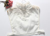 High-end multicolor classic bow tie Hollow Lace Embroidery Floral apricot square collar sweater Detachable collars Women