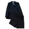High-end professional business suit female short suit business temperament short black and white business suit spring an