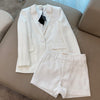 High-end professional business suit female short suit business temperament short black and white business suit spring an