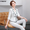 High-quality Women's Blazer Skirt 2-piece Set Spring and Summer 2022 Temperament Western Style Business Wear Office Jacket