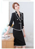 High-quality Women's Blazer Skirt 2-piece Set Spring and Summer 2022 Temperament Western Style Business Wear Office Jacket