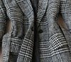 winter women's suits skirt set 2022 temperament slim wool long ladies coat jacket Slim skirt two-piece