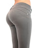 High quality women shaping effect pencil pants fitness work out stretch knitted pants bottoms up skinny butt lifting leggings