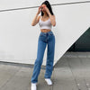 Hip Butterfly Print Harajuku y2k Jeans Women Streetwear Casual Baggy Straight High Waist Mom Denim Oversize 90s Iamhotty