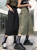 Hip Hop Baggy Cargo Pants Women Korean Wide Leg Streetwear Casual Loose Y2K Street Style Loose Hippie Harajuku Trousers
