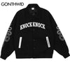 Hip Hop Bomber Jacket Streetwear Mens Vintage Embroidery Snake Baseball Coat 2023 Harajuku Casual Japanese Style Varsity Jackets