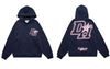 Hip Hop Fleece Hoodie Sweatshirt Streetwear Vintage Letter Print Hooded Men Women Harajuku Casual Loose Pullover Hoodies