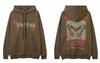 Hip Hop Hoodie Streetwear Grunge Butterfly Letter Print Punk Gothic Hooded Sweatshirt 2023 Mens Harajuku Loose Pullover