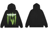 Hip Hop Hoodie Sweatshirt Graphic Letter Print Punk Gothic Hooded 2023 Harajuku Casual Cotton Loose Pullover Streetwear