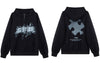 Hip Hop Hoodie Sweatshirt Grunge Y2K Mens Letter Print Zipper Hooded Coat Streetwear Harajuku Casual Punk Gothic Jacket