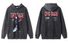 Hip Hop Hoodie Sweatshirt Y2K Grunge Vintage Mens Japanese Anime Cartoon Girl Print Washed Heavy Hooded Harajuku Punk Streetwear