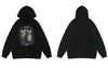 Hip Hop Hoodie Y2K Streetwear Men Graphic Print Oversized Hooded Sweatshirt Harajuku Casual Loose Cotton Punk Gothic Pullover