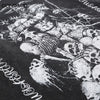 Hip Hop Long Sleeve T-Shirt Skull Skeleton Devil Print Oversized Punk Gothic Tshirt Streetwear 2023 Harajuku Cotton Loose Top