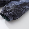 Hip Hop Reversible Jacket Men Parka Streetwear Winter Thick Warm Punk Gothic Oversized Coat 2023 Harajuku Fashon Casual Outdoor