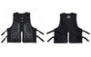 Hip Hop Sleeveless Vest Jacket Streetwear Skull Skeleton Print Zipper Punk Rock Gothic Vest Coat 2023 Mens Summer Casual Top