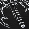 Hip Hop Sweaters Y2K Grunge Streetwear Knitted Skull Skeleton Letter Pullover Jumpers Harajuku Punk Gothic Loose Sweater