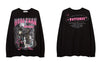 Hip Hop T-Shirt Streetwear Men Harajuku Japanese Anime Cartoon Girl Print Oversized Punk Gothic Tshirt Casual Cotton Loose Shirt