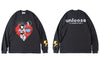 Hip Hop T-Shirt Streetwear Y2K Harajuku Japanese Cartoon Game Girl Print Long Sleeve Cotton Tshirts Harajuku Loose Shirt