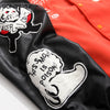 Hip Hop Varsity Baseball Bomber Jacket Streetwear Embroidery Furry Patchwork Color Block Jackets Harajuku Casual College Coat