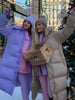 Hooded Winter Long Down Jacket Women Padded Parkas Outerwear Long Down Coat Solid Puffer Jacket Streetwear With Zipper