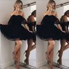 Hot Fashion Women Lace Chiffon Off Shoulder Ruffles Dress Party Bridesmaid Sweet Strapless Mini Dresses