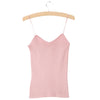 Hot Knit Tank Tops Women Camisole Vest Simple Stretchable V Neck Slim Sexy Straps Tank