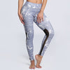 Hot Print Leggings Women Sexy Mesh Splicing Legging Plus Size Summer New 4 Styles Dry Quick Wicking Force Exercise Slim Pants