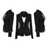 Blazer Women 2023 Classic Black Jackets Suit Slim Office Ladies Blazers Company Uniform Single Button Women Jacket