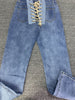 Jean Outfits For Women Sexy High Elasticity Stretchy Skinny Back String Eie Jeans Full Length Women Leisure Jeans