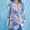 Woman Suits Fall Winter 2023 Womens Printing Classic Designer Slim Blazer Jacket Casual Suit Women Blazer