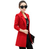 Women Blazers And Jackets Spring Autumn Casual Office Women Suits Slim Solid Female Jacket Women Basic Coat M-3XL