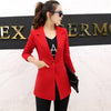 Women Blazers And Jackets Spring Autumn Casual Office Women Suits Slim Solid Female Jacket Women Basic Coat M-3XL