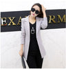 Women Blazers And Jackets Spring Autumn Casual Office Women Suits Slim Solid Female Jacket Women Basic Coat M-3XL