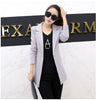 Women Blazers And Jackets New Spring Autumn Casual Office Women Suits Slim Solid Female Jacket Plus Size Basic Coat